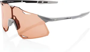 100% Hypercraft Sport Performance Sunglasses - Sport and Cycling Eyewear (Matte Stone Grey - HiPER Coral)