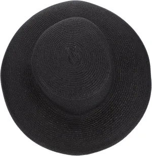 1pc Straw Hat Woven Hat Quartz Stone Cuticle Remover Ladies Sun Hats with UV Ladies Hats
