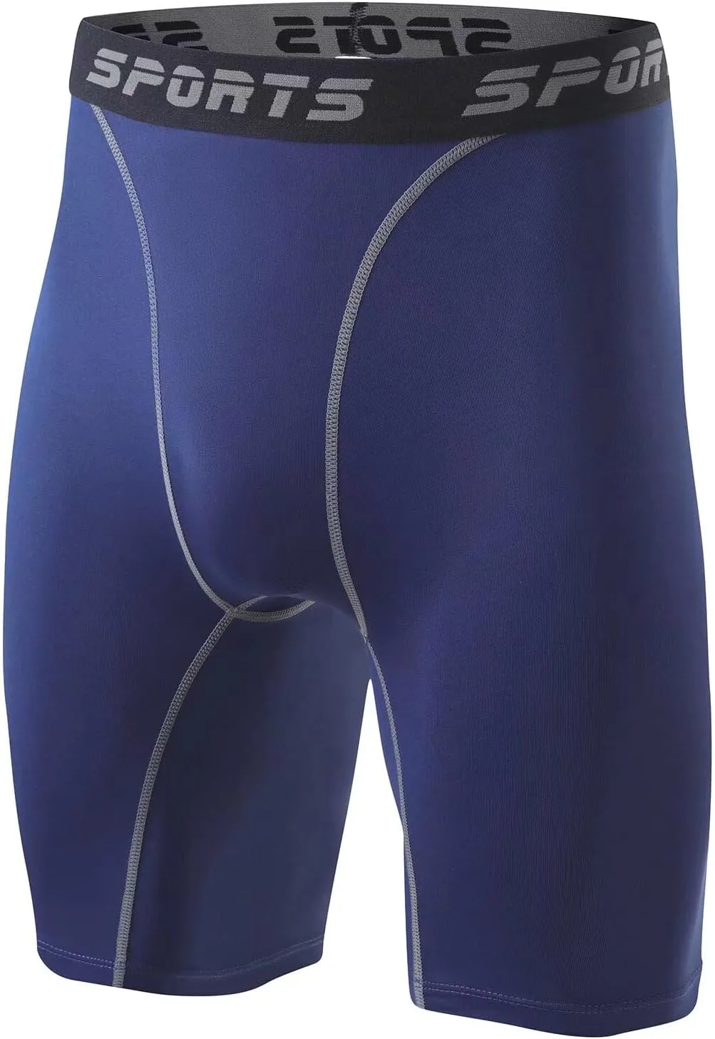 2 Pack Compression Shorts Men Spandex Running Sport Under Shorts Cool Dry Athletic Underwear Muscle Support