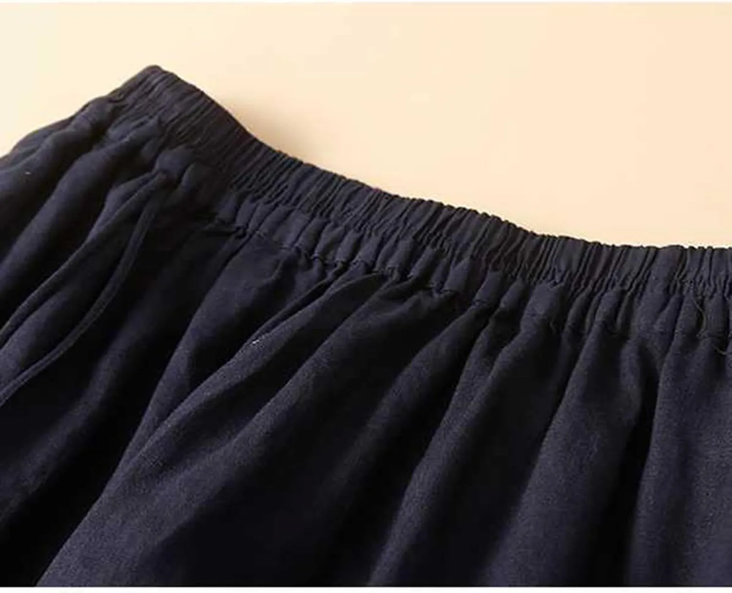 2025 Trendy Skirts for Women Solid Elastic High Waisted Tiered Frill Ruffled Flowy Skorts Summer Casual Loose Skirt