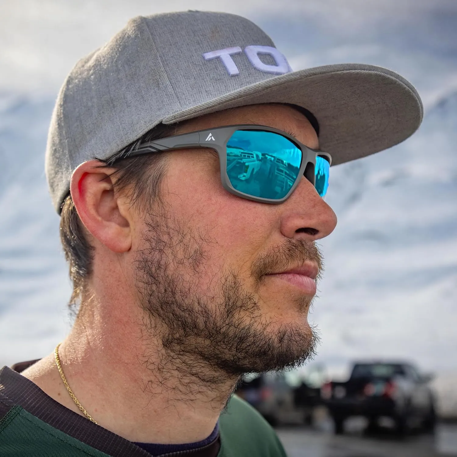 APEX Kenai Sport Polarized Sunglasses - Grey Frame