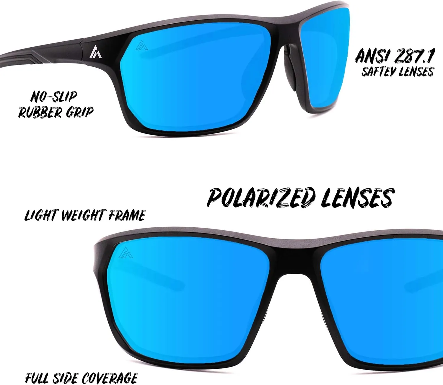 APEX Kenai Sport Polarized Sunglasses - Grey Frame