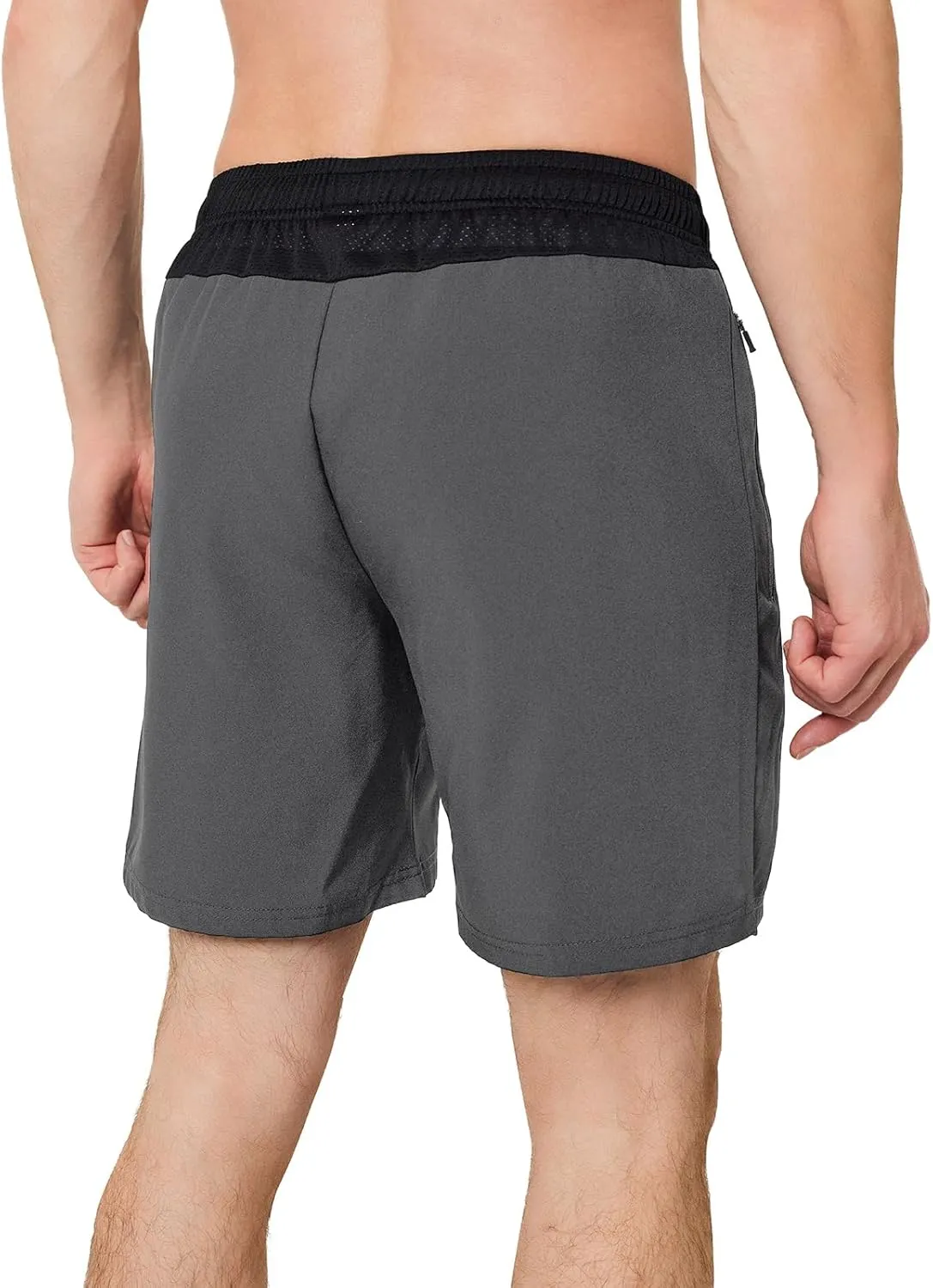 ASHION Men's 7 Inch Athletic Running Shorts Quick Dry Lightweight Gym Workout Training Fitness Sport Shorts