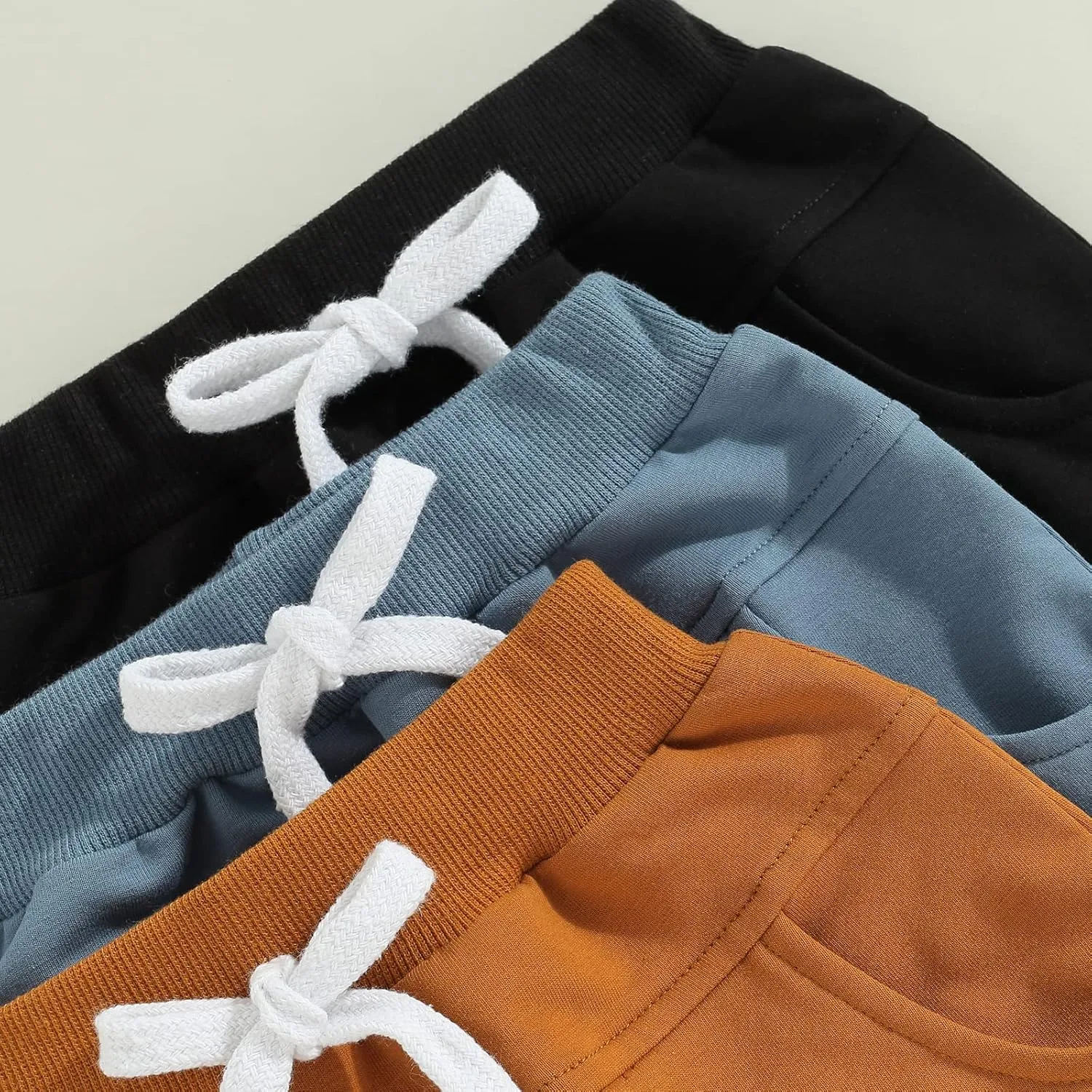 Bagilaanoe Toddler Baby Boy Shorts Summer Solid Plain Shorts Bloomers Casual Elastic Waist Jogger Shorts Bottoms