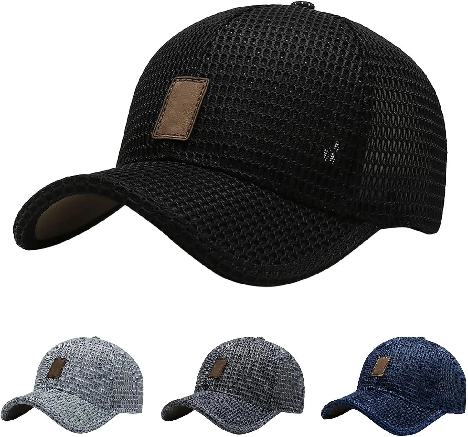 Baseball Caps Gift for Dad and Mom Mesh Hat Golf Hat Classic Suitable Hiking Workout Standard Hats