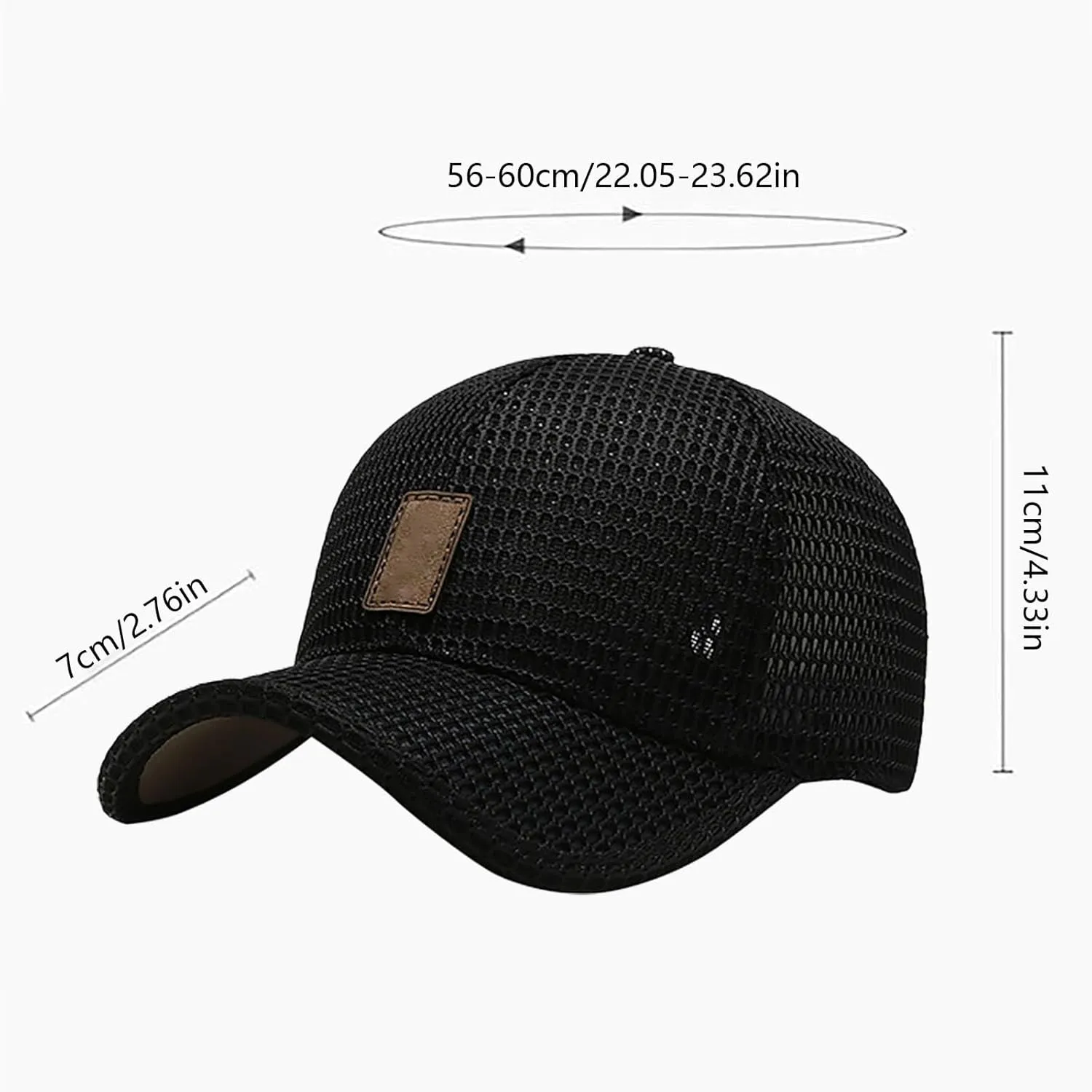 Baseball Caps Gift for Dad and Mom Mesh Hat Golf Hat Classic Suitable Hiking Workout Standard Hats