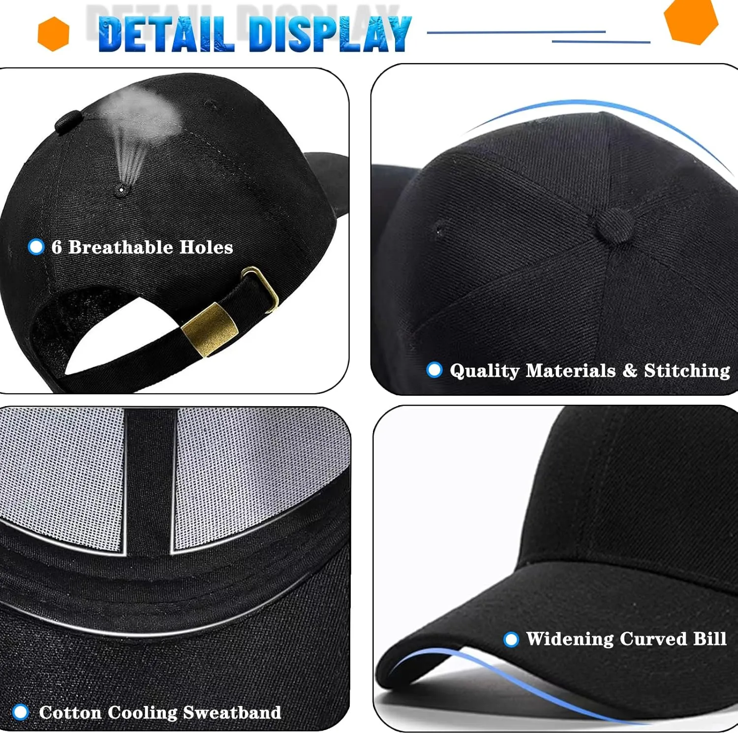 Baseball Hats for Men Hats Baseball Cap Snapback Hats for Men Christian Jesus Cross Hats