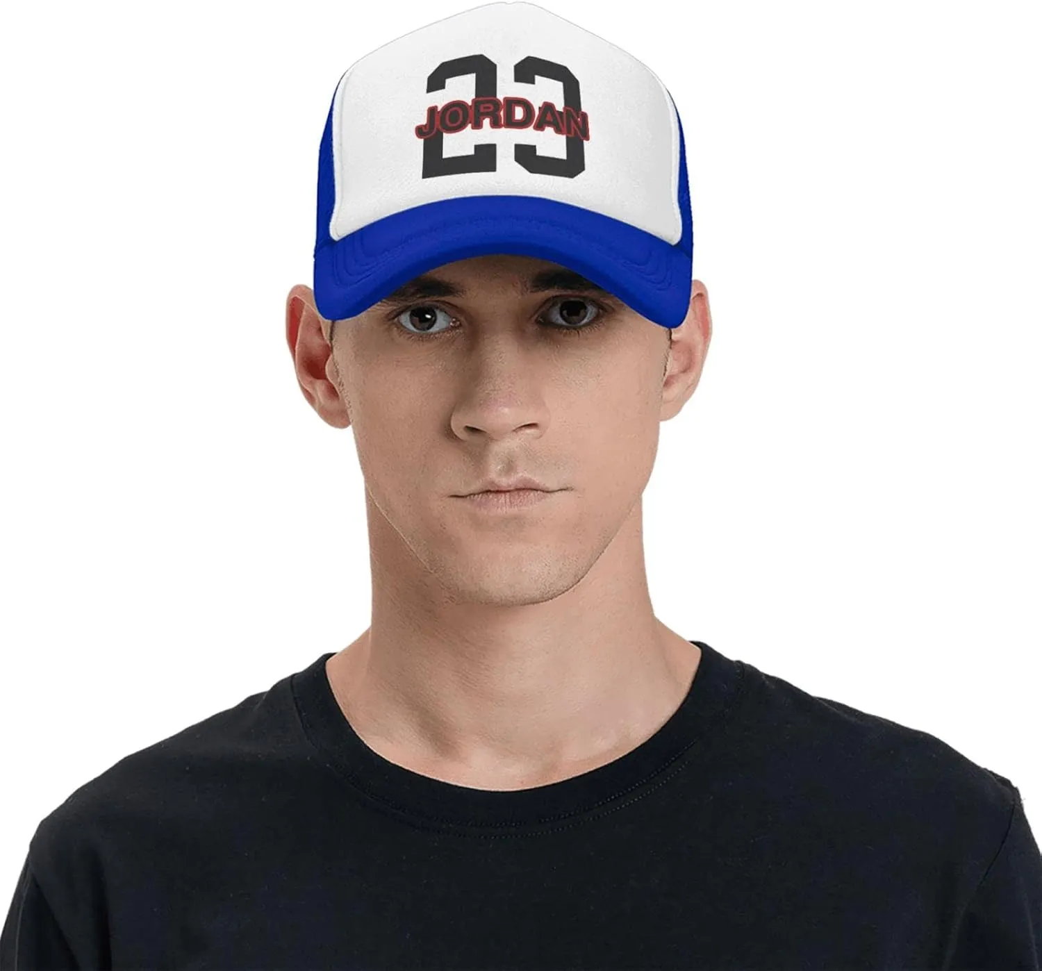 Basketball Fans 23 Jordan Mesh Cap Trucker Cap Sports Baseball Cap Casual Unisex Adjustable Hat Hip Hop Cap