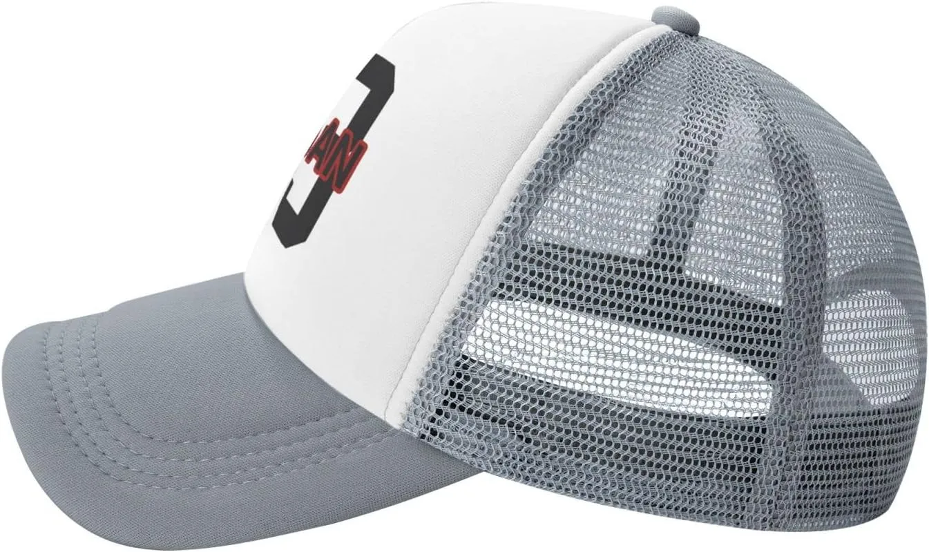 Basketball Fans 23 Jordan Mesh Cap Trucker Cap Sports Baseball Cap Casual Unisex Adjustable Hat Hip Hop Cap