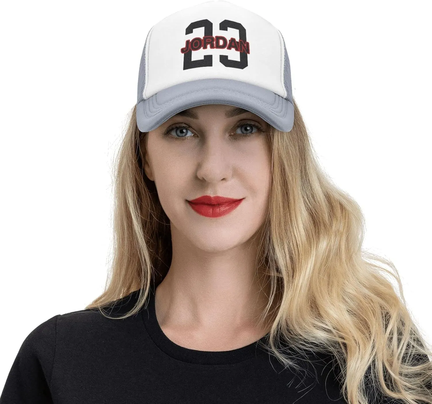 Basketball Fans 23 Jordan Mesh Cap Trucker Cap Sports Baseball Cap Casual Unisex Adjustable Hat Hip Hop Cap