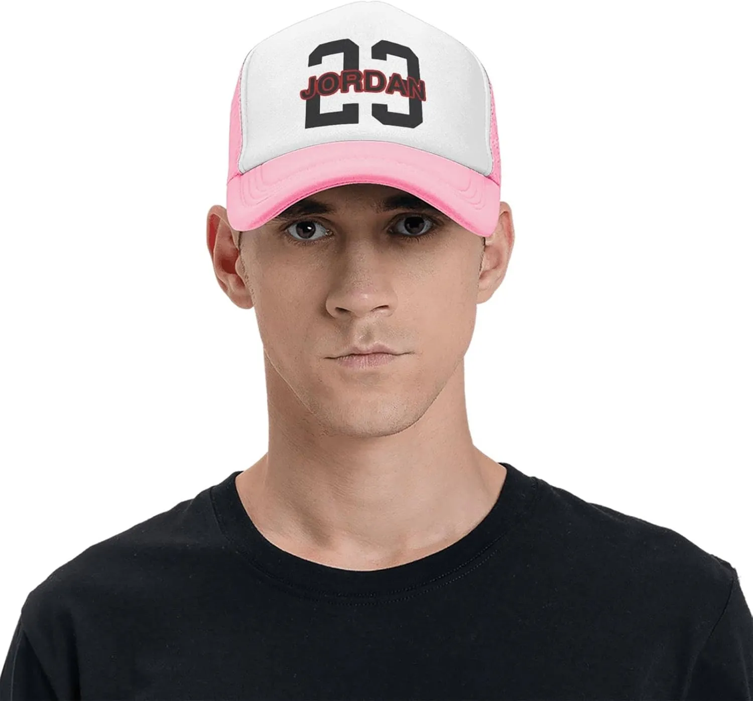 Basketball Fans 23 Jordan Mesh Cap Trucker Cap Sports Baseball Cap Casual Unisex Adjustable Hat Hip Hop Cap