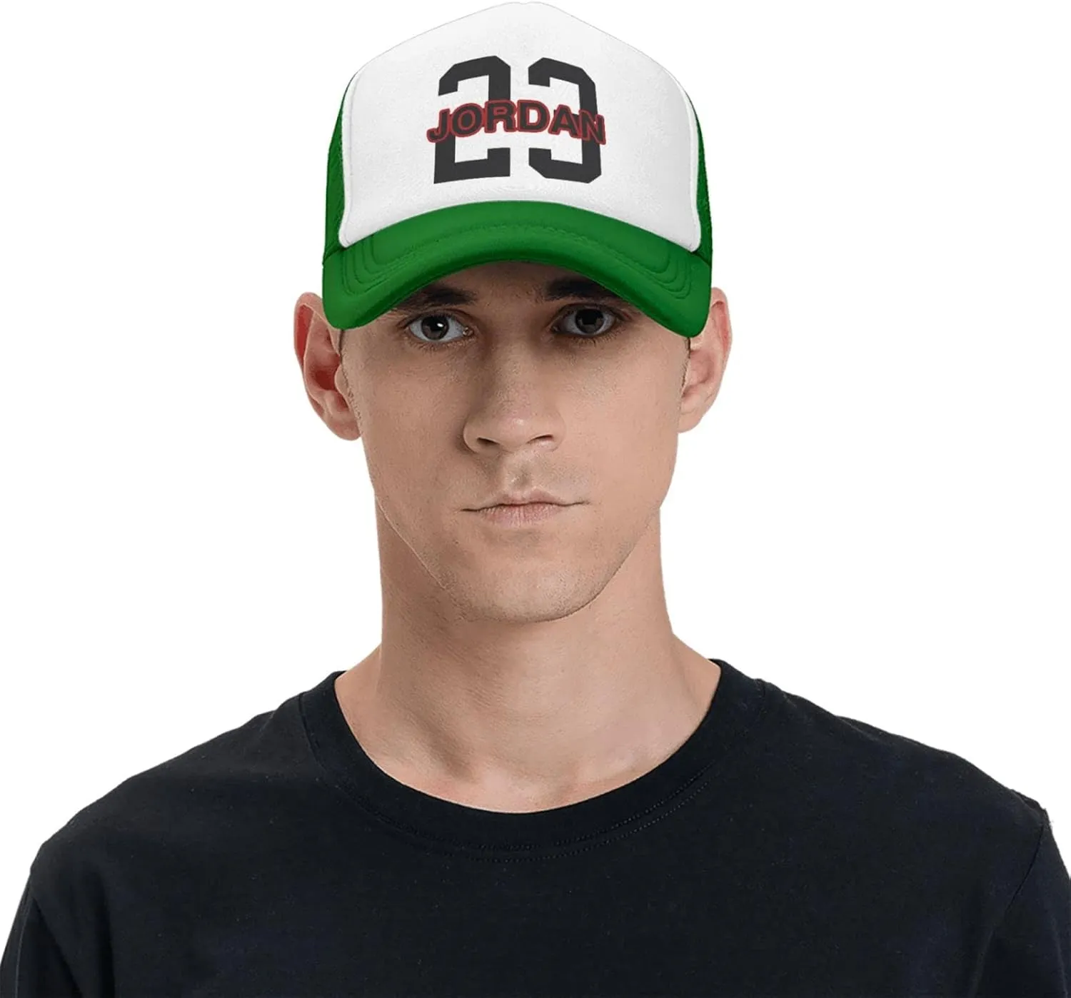 Basketball Fans 23 Jordan Mesh Cap Trucker Cap Sports Baseball Cap Casual Unisex Adjustable Hat Hip Hop Cap