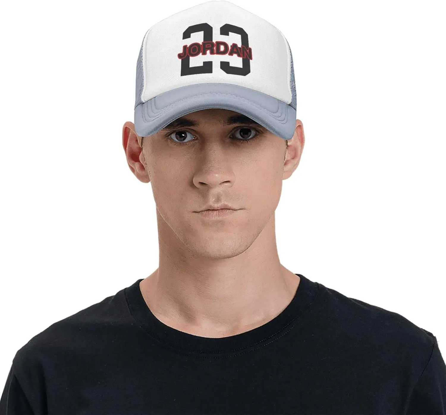 Basketball Fans 23 Jordan Mesh Cap Trucker Cap Sports Baseball Cap Casual Unisex Adjustable Hat Hip Hop Cap