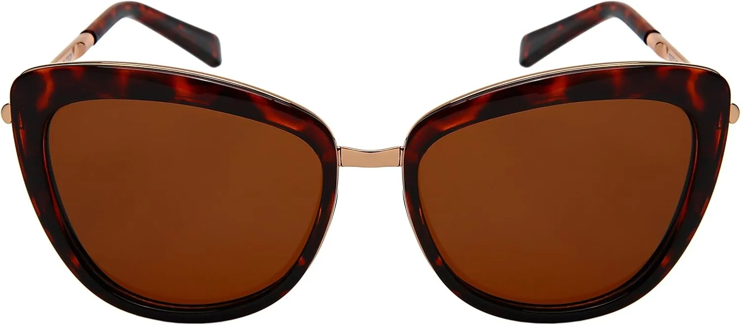Classic Vintage Cat Eye Sunglasses W/Polarized Lenses 3323-REV