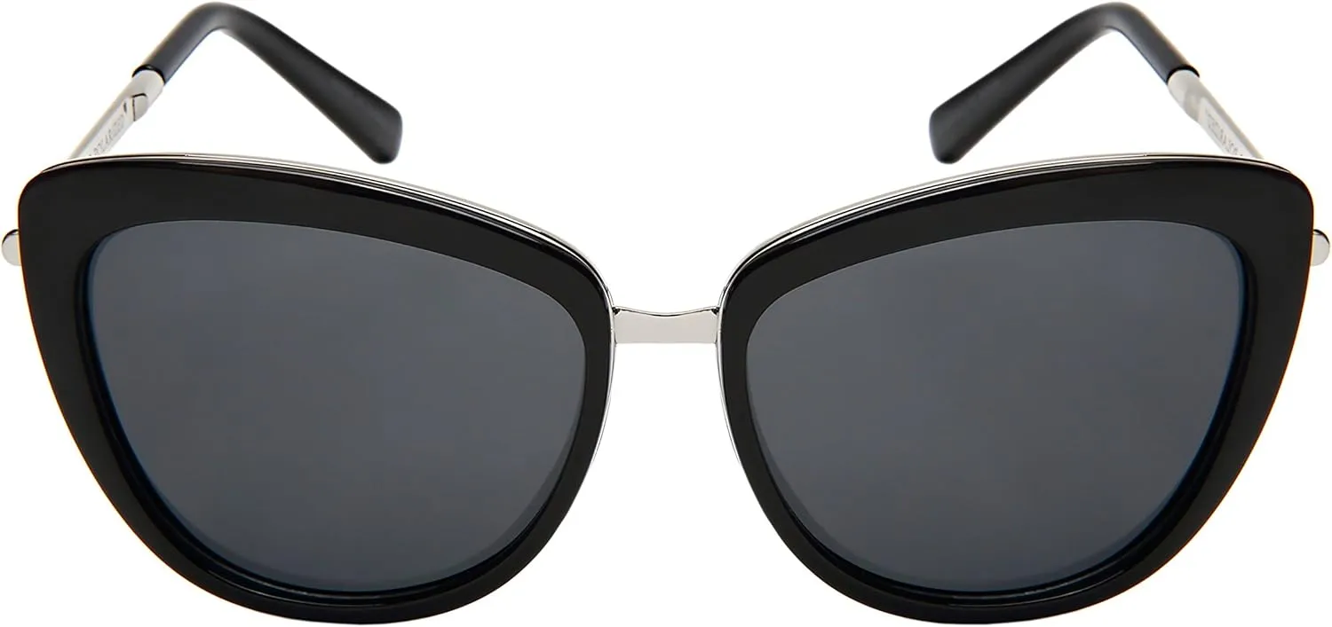 Classic Vintage Cat Eye Sunglasses W/Polarized Lenses 3323-REV