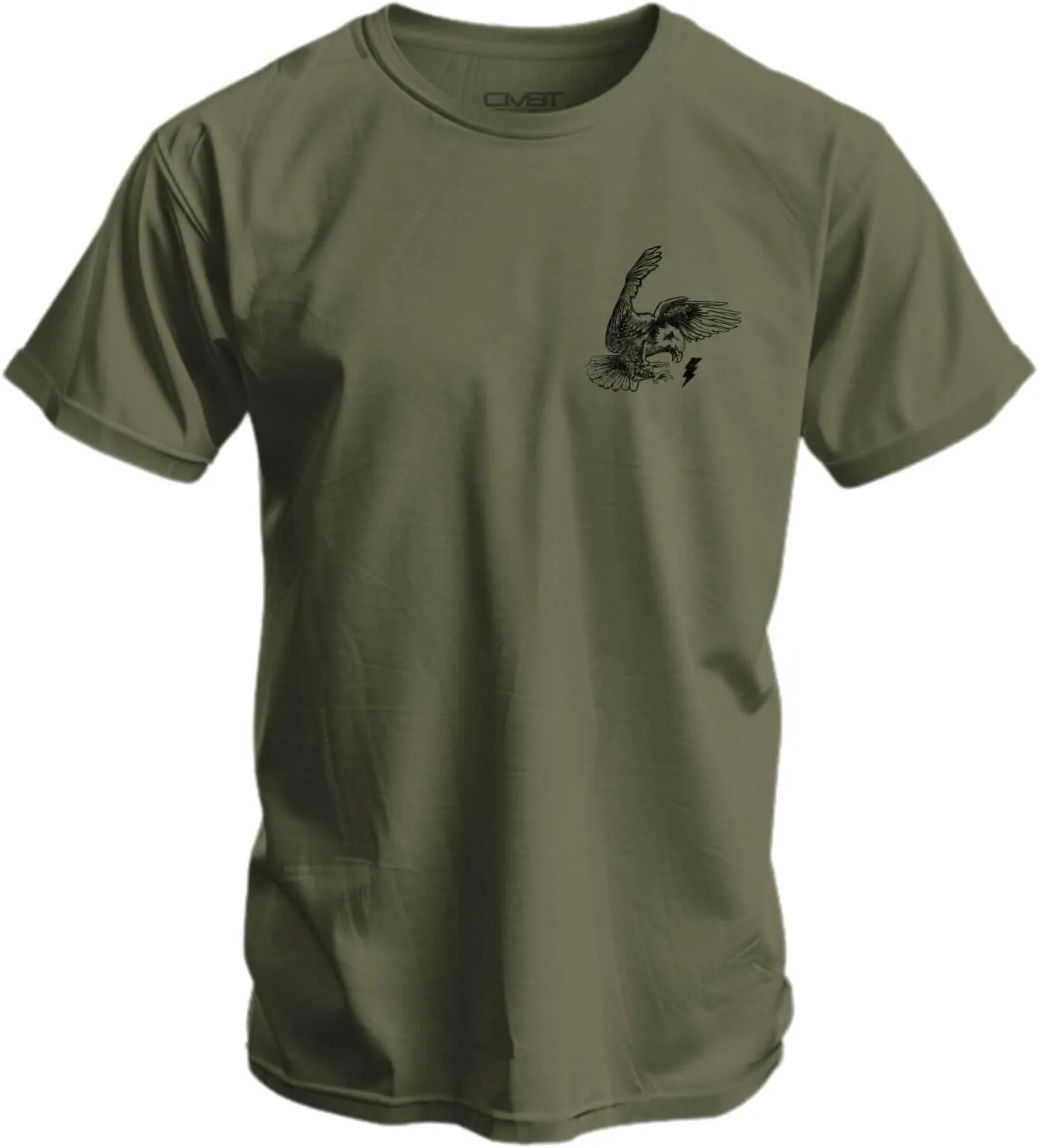 Combat Iron Men's Graphic T-Shirt | Become a Threat to The Darkness | Athletic Fit, Tagless Comfort