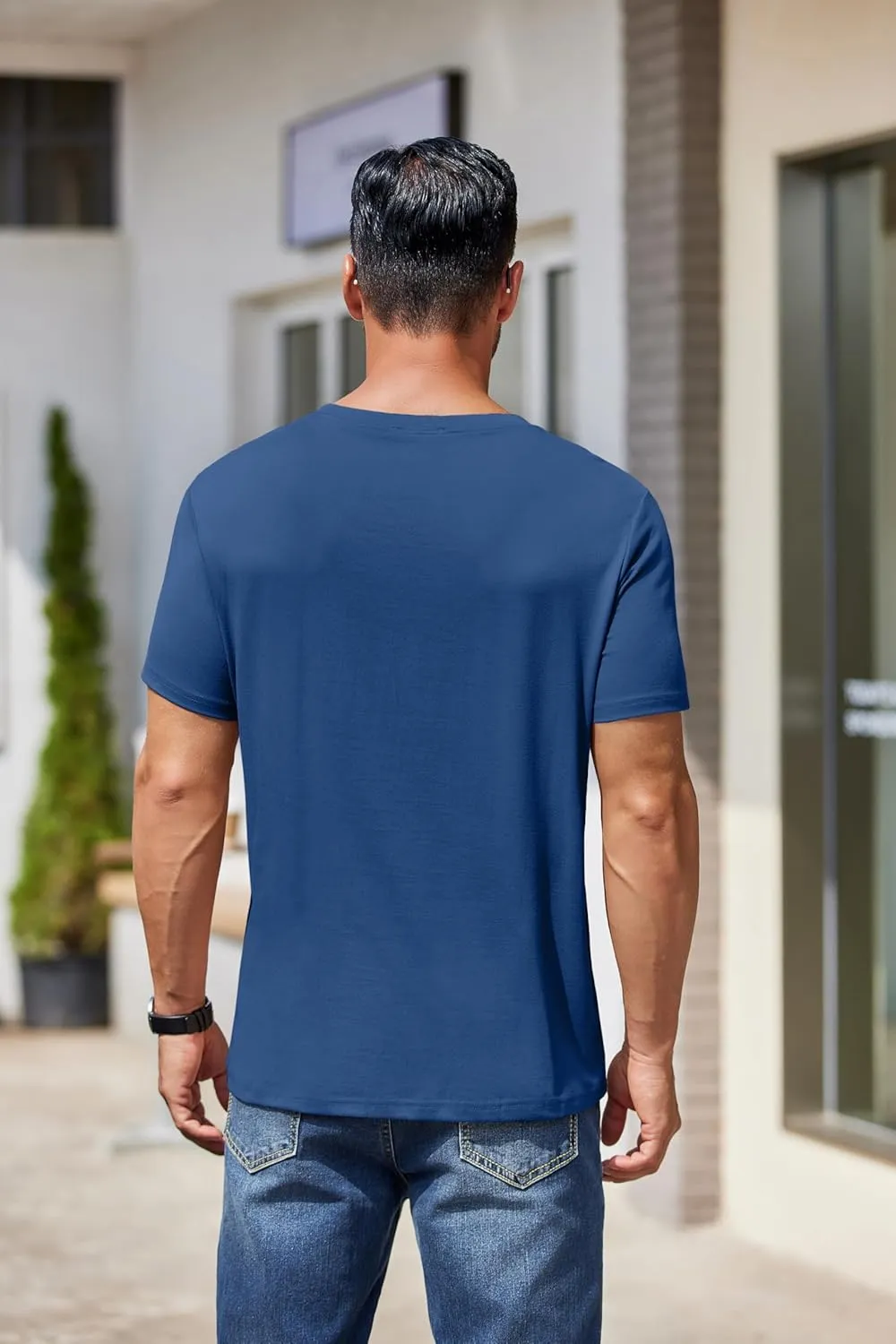 COOFANDY Men's Short Sleeve T-Shirts Crew Neck Casual Summer T Shirts 1-3 Pack Basic Tee Shirt