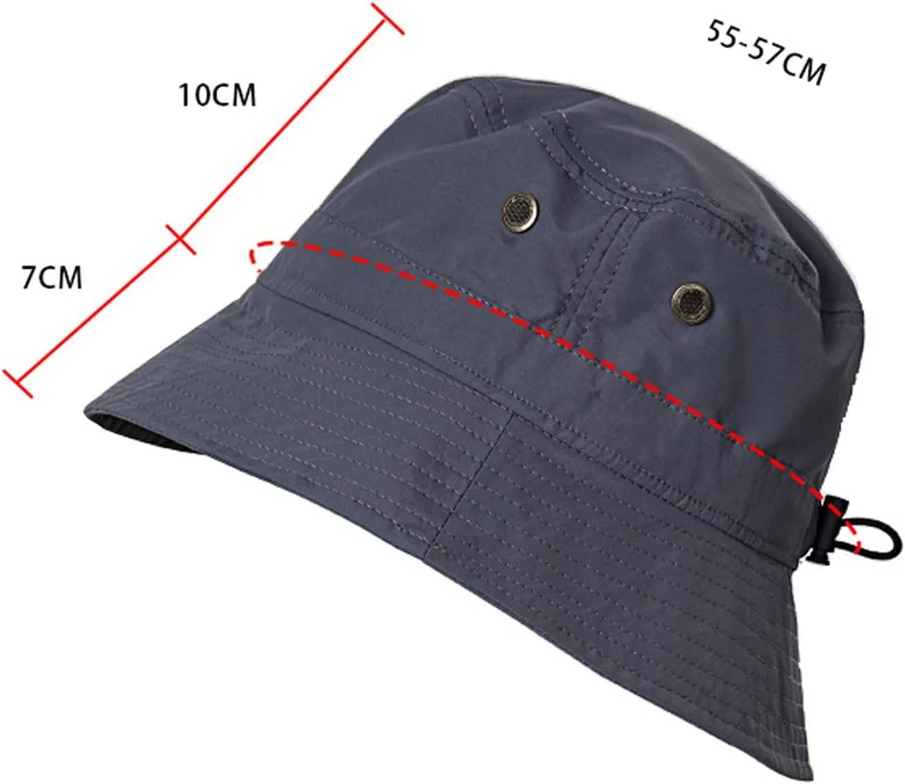 Cotton Bucket Hat for Women Men Wide Brim Solid Colors Sun Hats Unisex Outdoor Sports Fisherman Cap