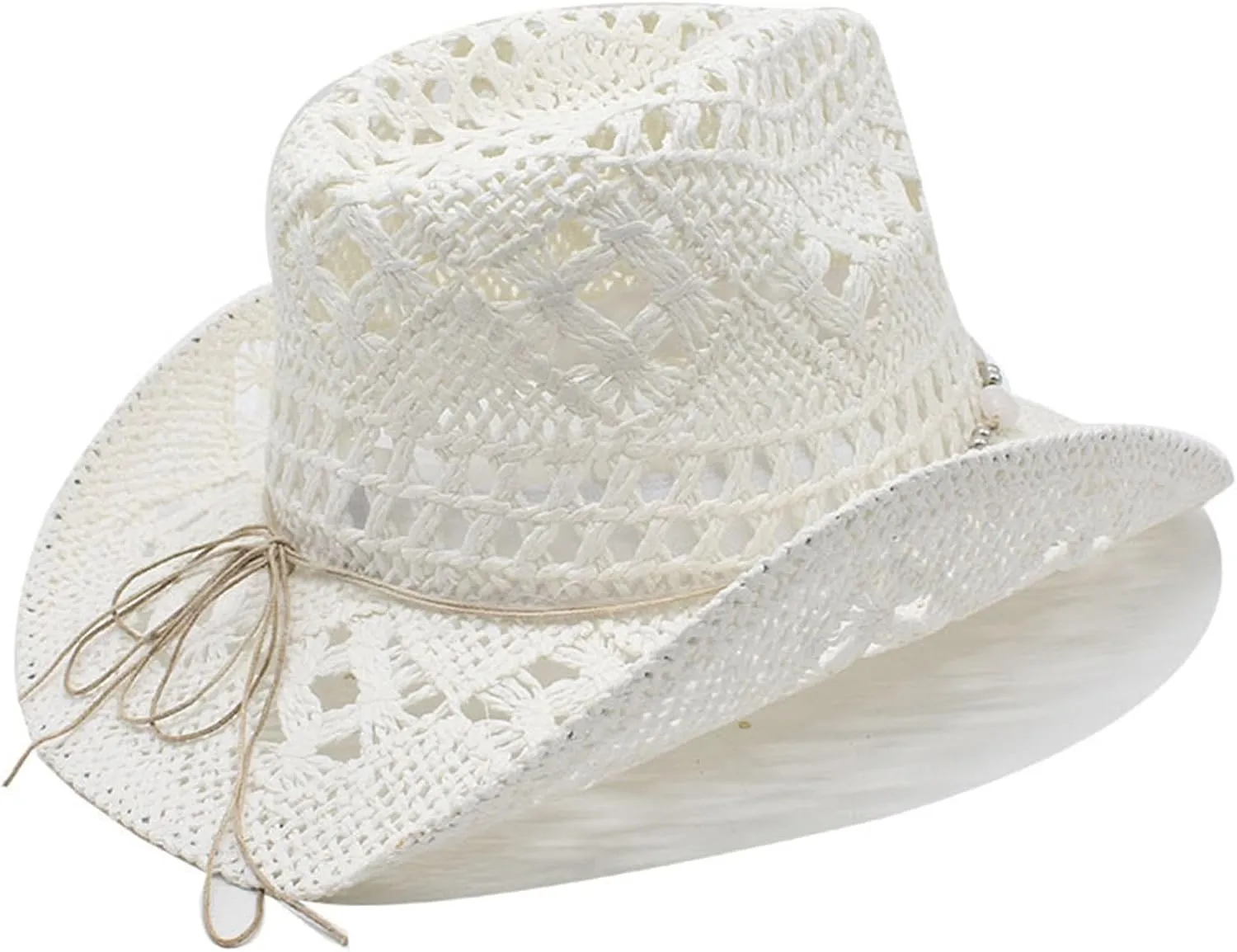 Cowboy Hats for Women Western White Cowgirl Hat Cow Girl Hat Wild West Cowgirl Costume Beach Vacation Clothes for Women
