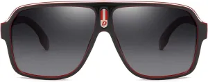 DUBERY Mens Oversized Aviator Sunglasses Classic Large Polarized Lens Shades D103