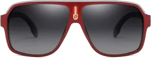 DUBERY Mens Oversized Aviator Sunglasses Classic Large Polarized Lens Shades D103