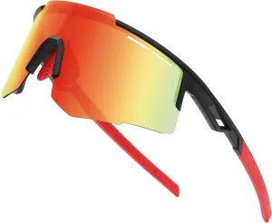 DUCO Polarized Sports Sunglasses for Men UV400 protection Shades Cycling Baseball Running Fishing Sun Glasses DC0030