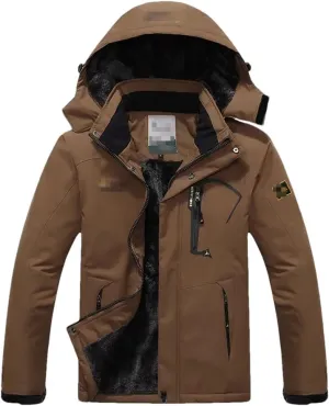 Dvbfufv Winter Parka Men Fleece Thick Warm Windproof Coats Male Military Hooded Jackets Men's Winter Jackets