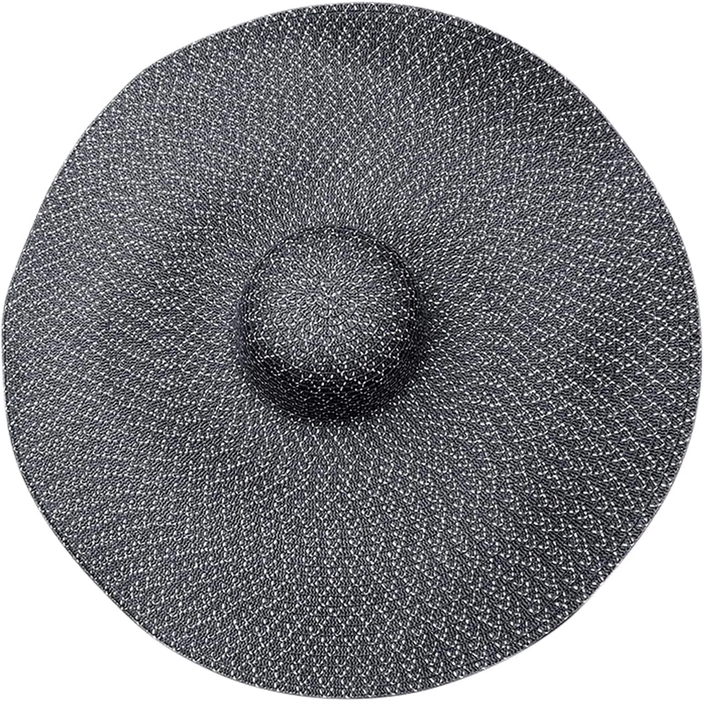 Fashion Oversized Brim Sun Hat Beach Anti-UV Sun Protection Cap Hat UPF 50  Wide Coverage Straw Caps
