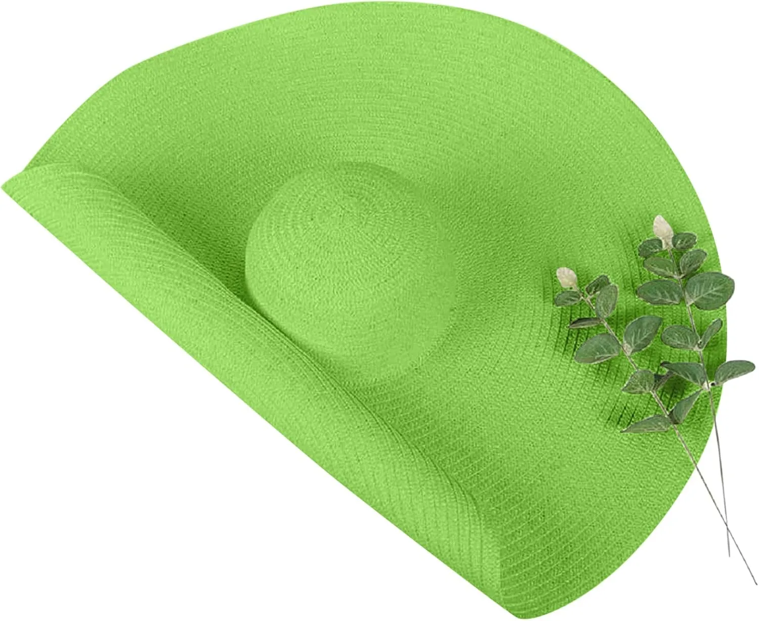 Fashion Oversized Brim Sun Hat Beach Anti-UV Sun Protection Cap Hat UPF 50  Wide Coverage Straw Caps