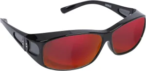 Fit Over Glasses Sunglasses for Men Women,Wrap Around Sunglasses Polarized UV400 Protection Rectangle Sun Glasses