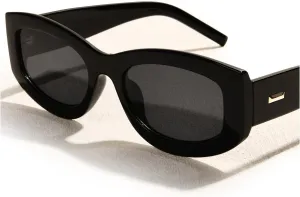 FURTALK Retro Polarized Sunglasses for Women Rectangular Cateye Classic UV400 Protection FT2314