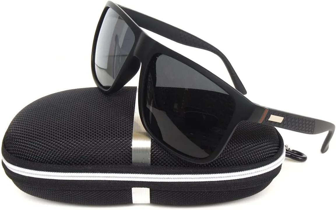 GALAXYLENSE Retro 80s Sport Sunglasses - Men & Women Glasses - Polarized Sunglasses - 100% UVab Protection