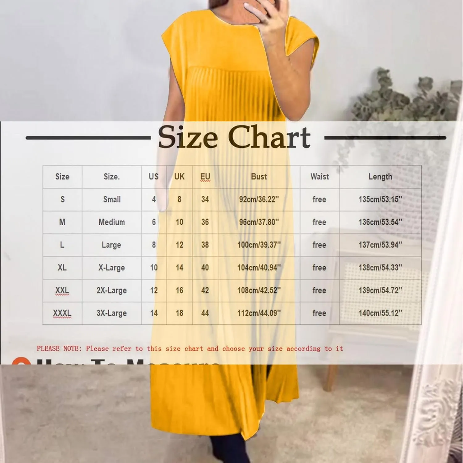 HGps8w Womens Summer Pleated Maxi Dress 2025 Elegant Cap Sleeve Crewneck Casual Loose Long Dresses with Pockets
