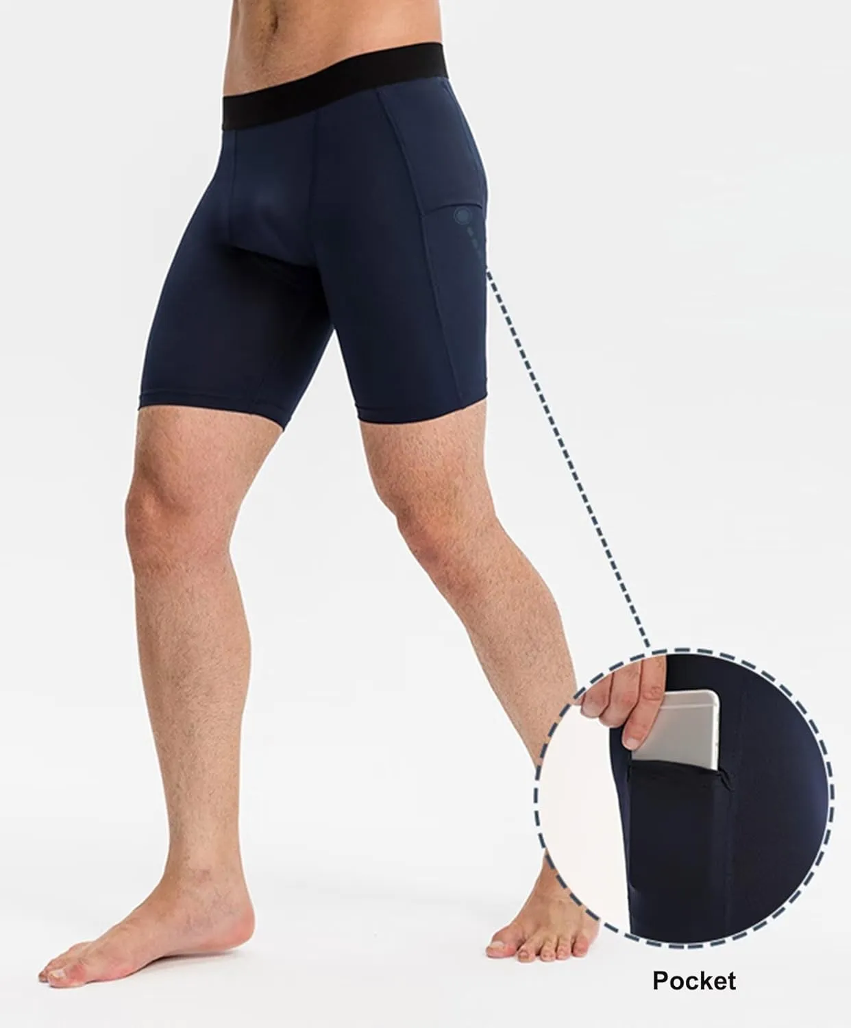HNVAVQ Men's Running Shorts Gym Athletic Shorts with Pockets Quick Dry Sport Workout Shorts for Fitness,Trainning