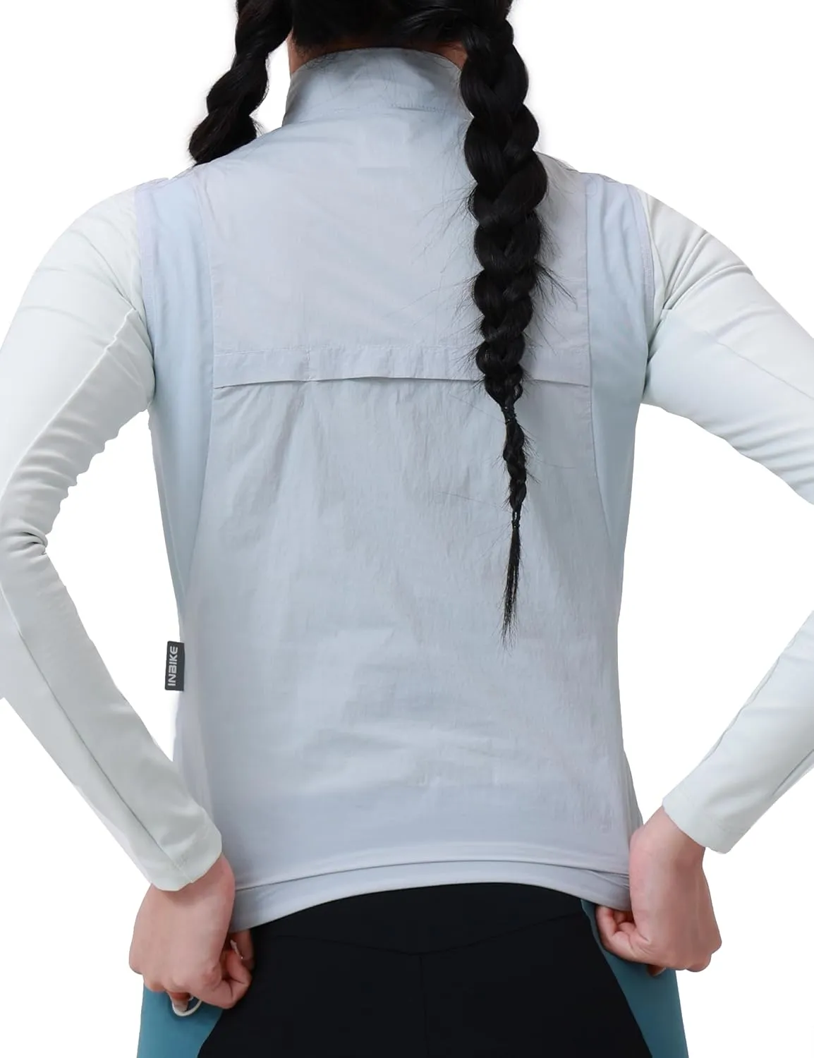 INBIKE Womens Cycling Jackets Windproof Lightweight Windbreaker Water-resistant Bike Jackets Breathable Running Jacket Biking