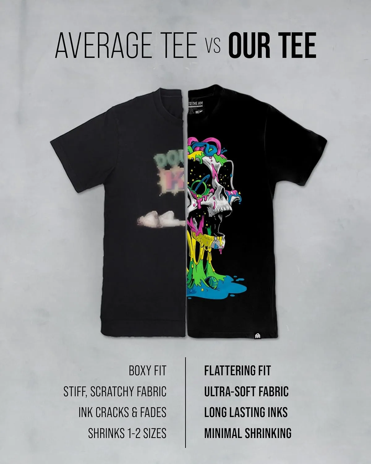 INTO THE AM Cool Graphic T-Shirts for Men S - 4XL Premium Quality Unique Graphic Art Tees
