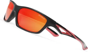 Kids Polarized Sunglasses TPEE Unbreakable Flexible Sport Glasses UV Protection for Boys Girls Age 3-7