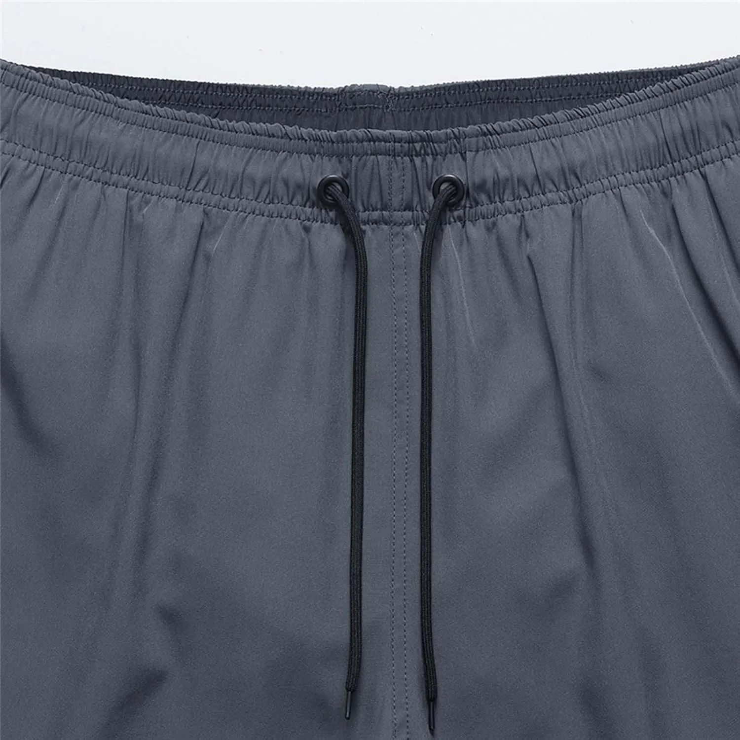 Lastesso Mens Shorts Casual Zipper Pockets Shorts Athletic Quick Dry Summer Boardshorts Lightweight Workout Running Shorts
