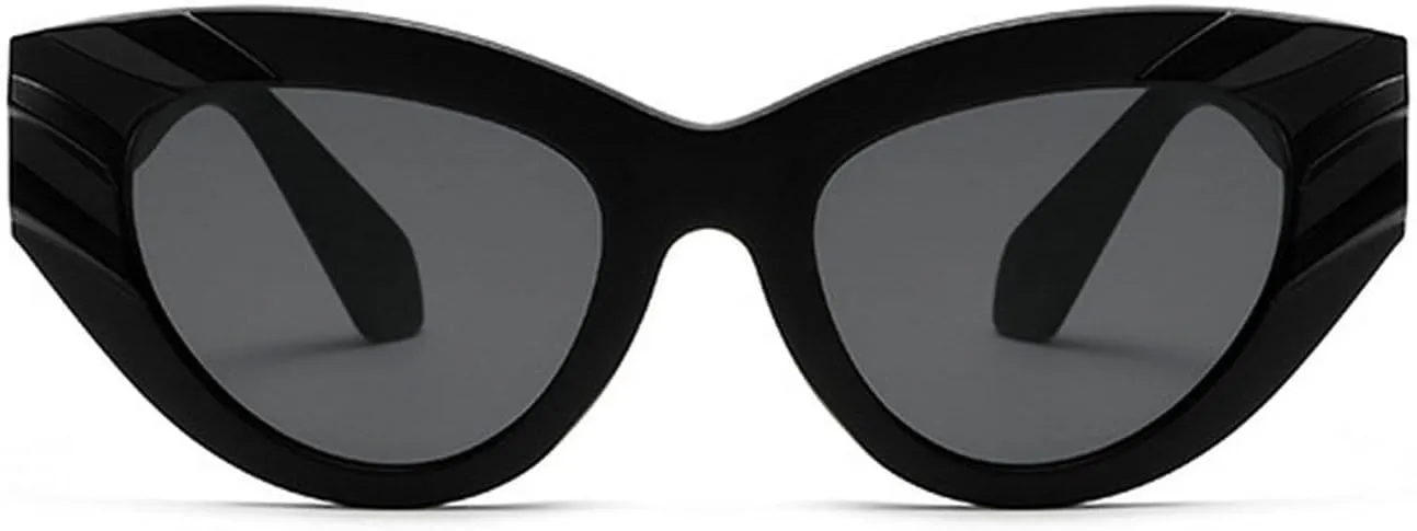 laureles Fashion Women's Cat Eye Sunglasses Vintage Triangle Sun Glasses Men Classic Small Outdoor Goggle