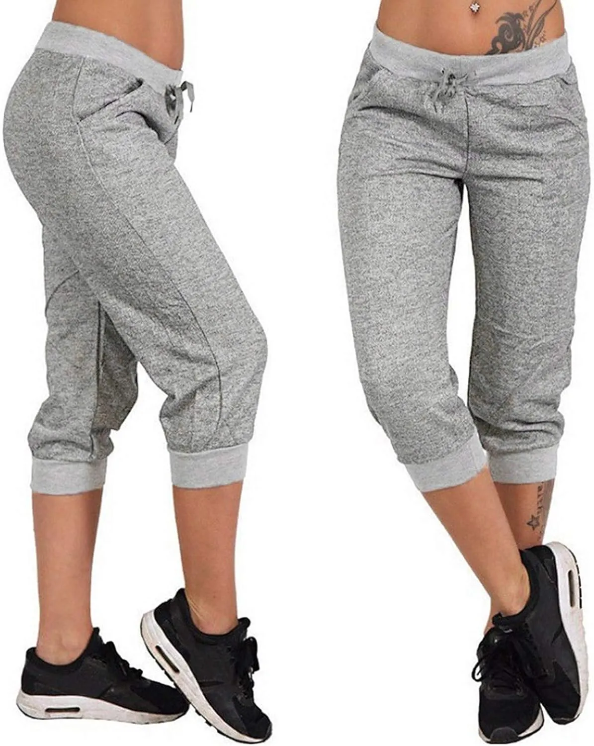 LCMTWX Womens Shorts Casual Elastic Pants for Women Fashion Casual Fashion Shorts Trousers Solid Ppants Womens Shorts