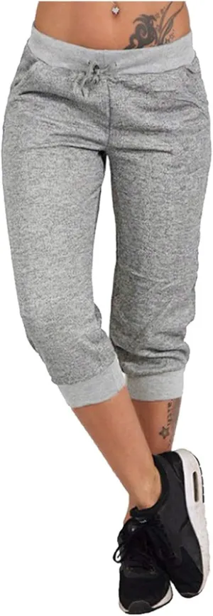 LCMTWX Womens Shorts Casual Elastic Pants for Women Fashion Casual Fashion Shorts Trousers Solid Ppants Womens Shorts