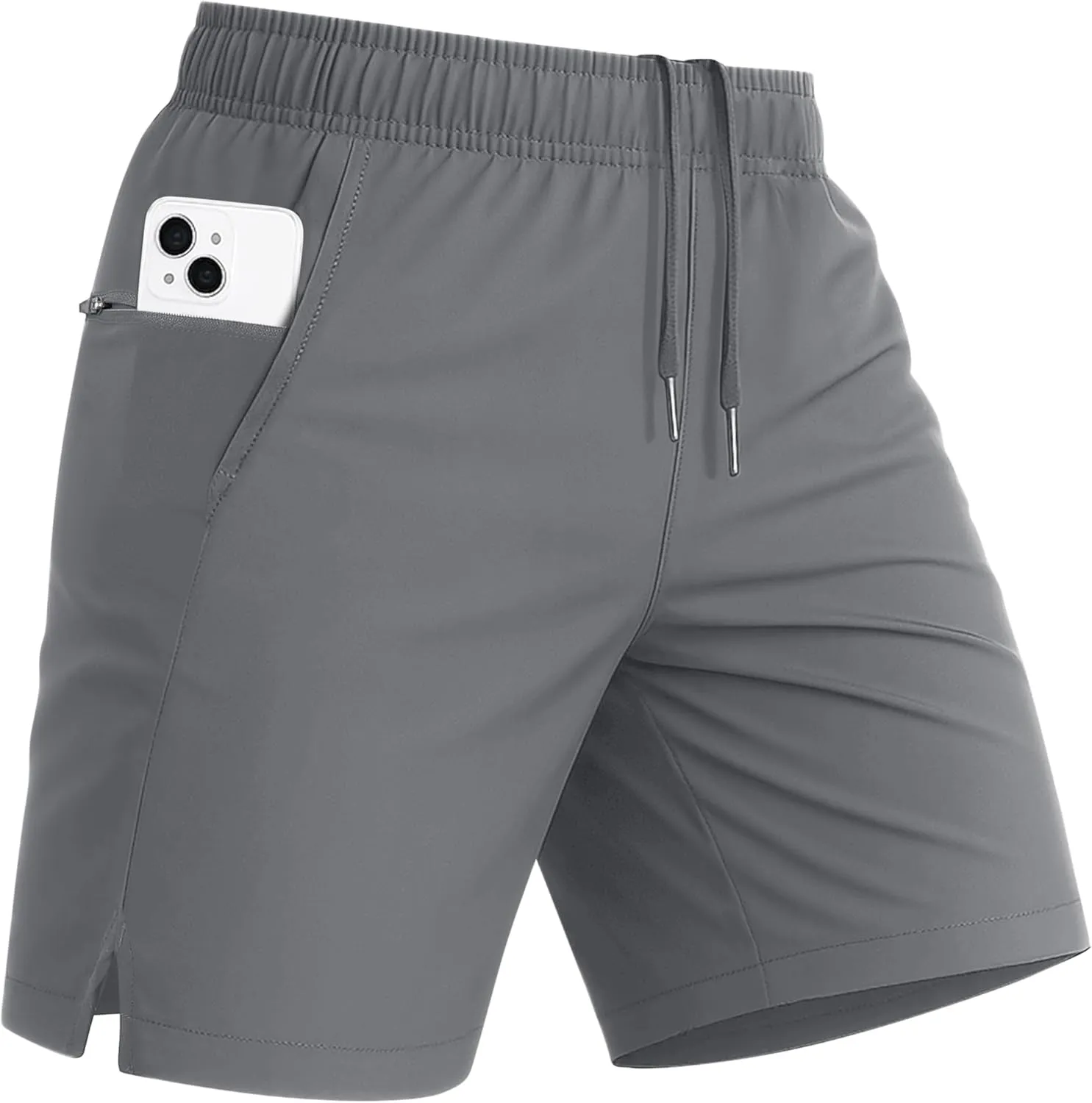 MAGCOMSEN Men's Running Shorts 5" Quick Dry Lightweight Workout Shorts with Pockets for Gym Athletic Sport