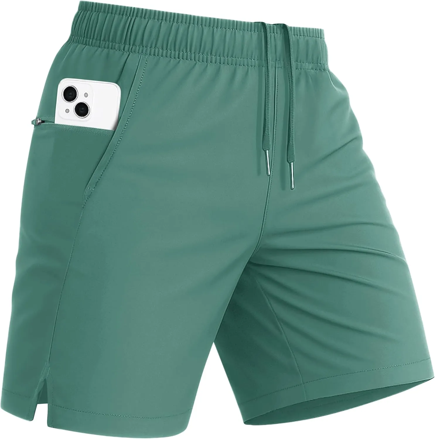 MAGCOMSEN Men's Running Shorts 5" Quick Dry Lightweight Workout Shorts with Pockets for Gym Athletic Sport