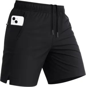 MAGCOMSEN Men's Running Shorts 5" Quick Dry Lightweight Workout Shorts with Pockets for Gym Athletic Sport