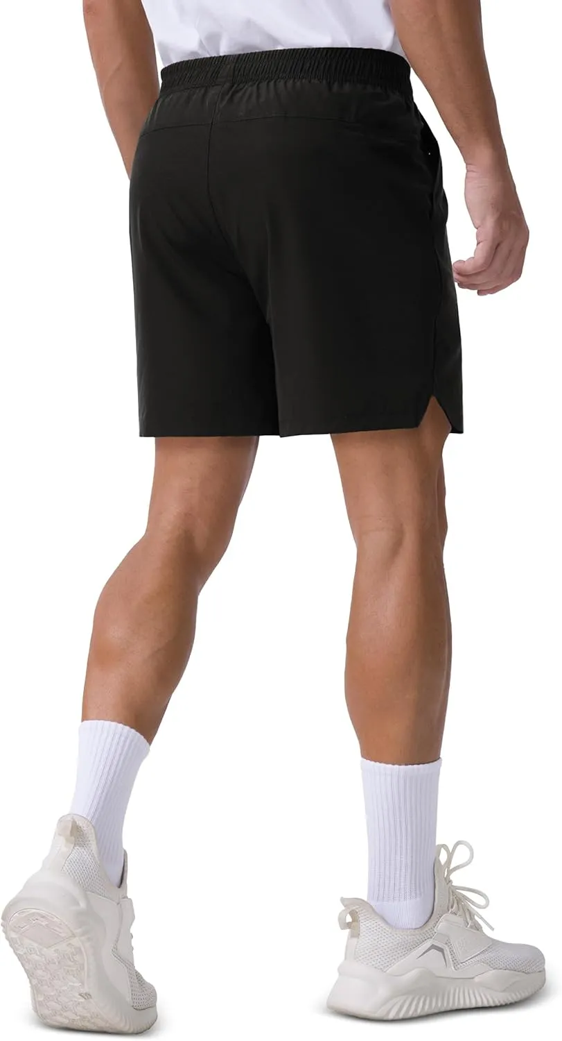 MAGCOMSEN Men's Running Shorts 5" Quick Dry Lightweight Workout Shorts with Pockets for Gym Athletic Sport
