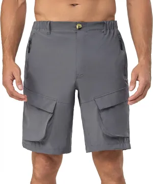 Mapamyumco Men's Hiking Shorts, Golf Shorts Quick Dry Cargo Shorts Lightweight for Casual, Running