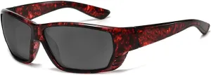 Melrose Polarized Sport Reading Sunglasses for Women, Wrap Sunglasses for Fishing Cycling and Running UV Protection Y08