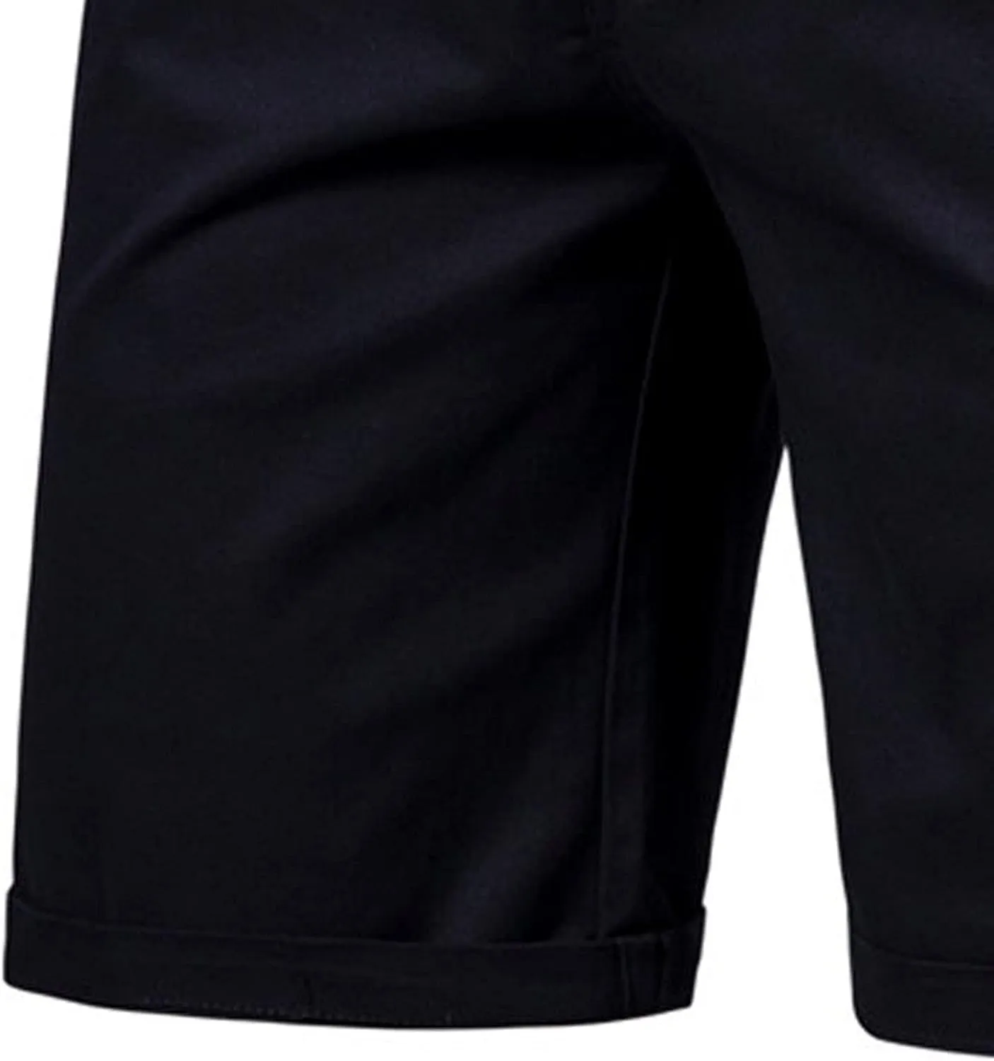 Men Golf Shorts Lightweight Hybrid Casual Flat Front Dress Shorts Back Elastic Waist Chino Shorts Summer Business Work Shorts
