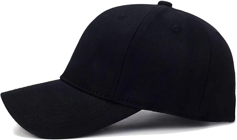 Men Women Baseball Hat Unisex Classic Trucker Low Profile Snapback Running Cap Plain Blank Adjustable Dad Hat