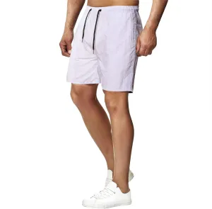 Mens Athletic Shorts Lightweight Summer Quick-Dry Running Sports Shorts Elastic Waist Drawstring Casual Beach Shorts